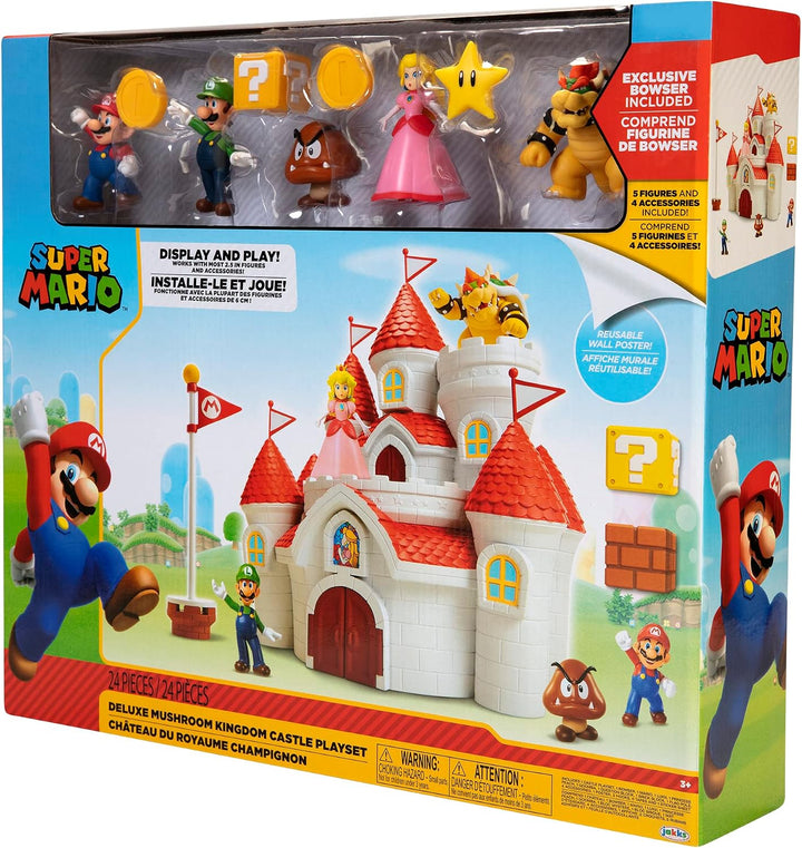 Nintendo NINTENDO SUPER Mario PILZ-PALAST +Figur, 70843-4L, Mehrfarbig, Mehrfarbig