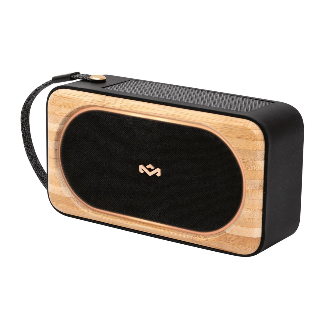Marley House of Roots Solar Bluetooth Lautsprecher – Kleine tragbare Solar Lautsprecher Bluetooth Bo