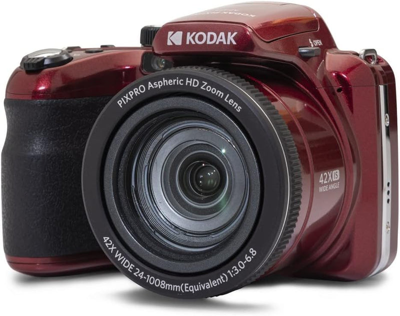 KODAK Pixpro Astro Zoom AZ425 Digitalkamera Bridge, 42 x optischer Zoom, 24 mm Weitwinkel, 20 Megapi