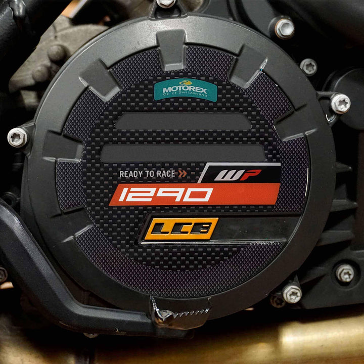 labelbike - Motorrad-Seitenschutz mit 3D-Gelaufklebern, kompatibel mit KTM Super Duke1290 Kompatibel