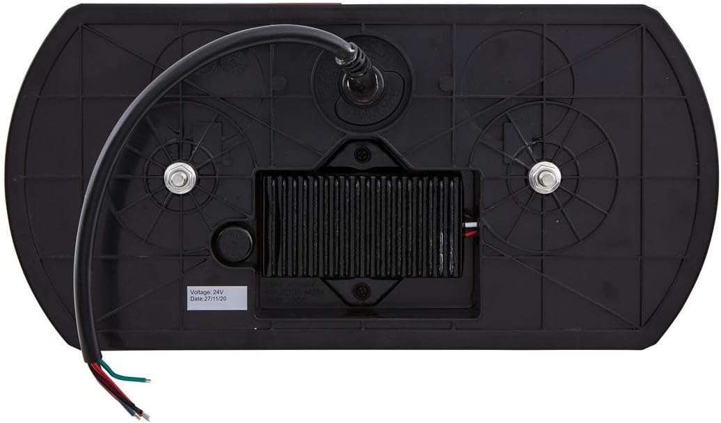 HELLA - Heckleuchte - Valuefit - LED - 24V - Anbau/geschraubt - Lichtscheibenfarbe: mehrfarbig - Ste