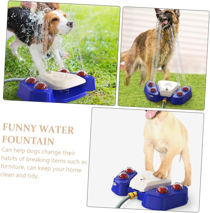 Supvox Hunde-wasserbrunnen Spielzeug Mit Sprinkler-Design Für Wasserspiele Aus Hochwertigem Multifun