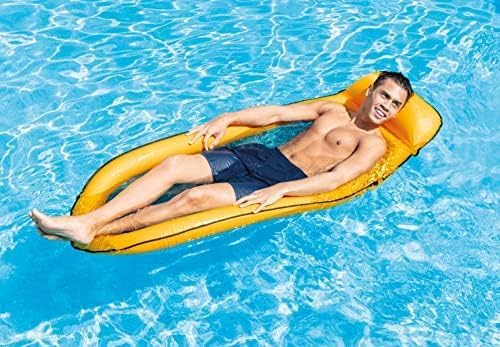Aufblasbare Schwimmmatratze 179 x 94 cm, grün, INTEX, Farbe:grün