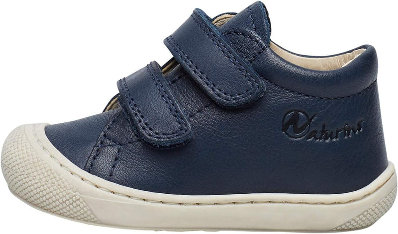 Naturino Lauflernschuhe aus Nappaleder 18 EU Marineblau, 18 EU Marineblau