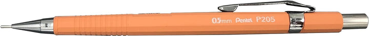 Pentel P200 Series Technische Druckbleistifte, Pastell-Reihe, 0,5 mm, 12 Stück, sortiert, 2 x blau,