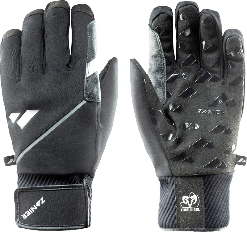 Zanier-Unisex-Handschuhe-HOCHGALL.TW 6.5 Schwarz, Weiss, 6.5 Schwarz, Weiss