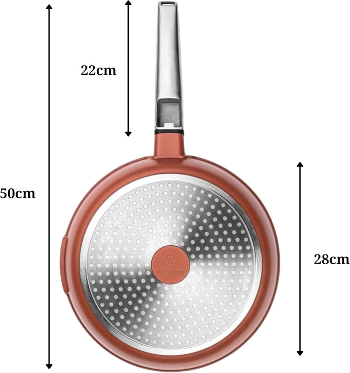 Westinghouse PERFORMANCE SERIES Bratpfanne, Beschichtete Pfanne 28 cm Induktion, Für alle Herdarten,