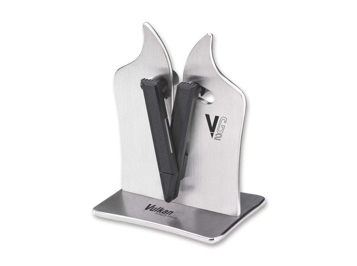 Vulkanus Unisex – Erwachsene Messerschärfer Professional G2 Schärfgerät, silber, One Size Single, Si