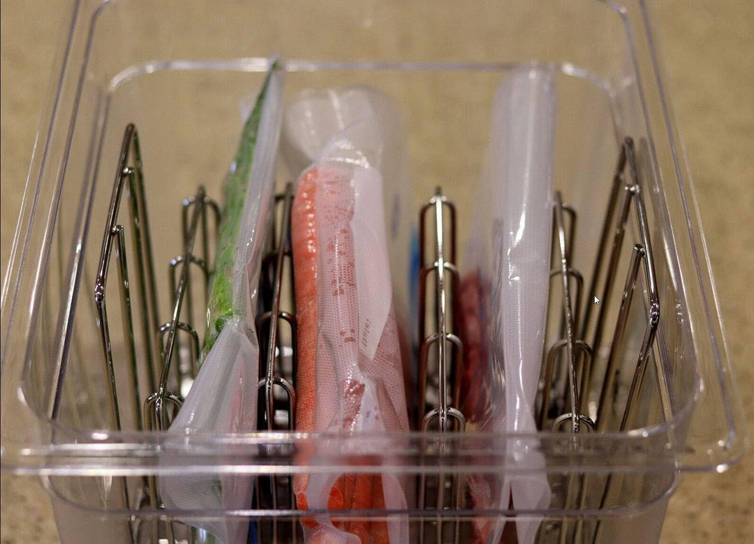 Ziva Sous-Vide Trennregal Medium verstellbar Edelstahl (6 Positionen)