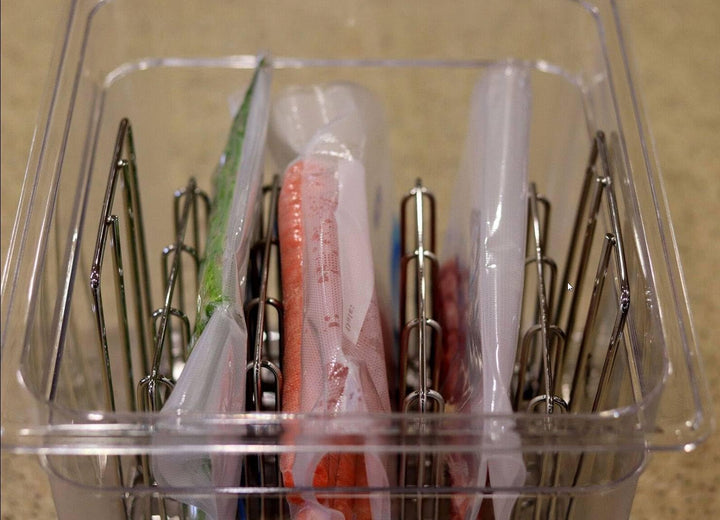 Ziva Sous-Vide Trennregal Medium verstellbar Edelstahl (6 Positionen)