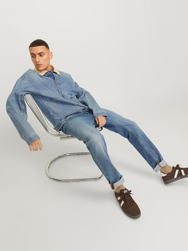 JACK &amp; JONES Male Regular fit Jeans JJICLARK JJORIGINAL AM 416 NOOS Regular fit Jeans 30W / 34L Blue