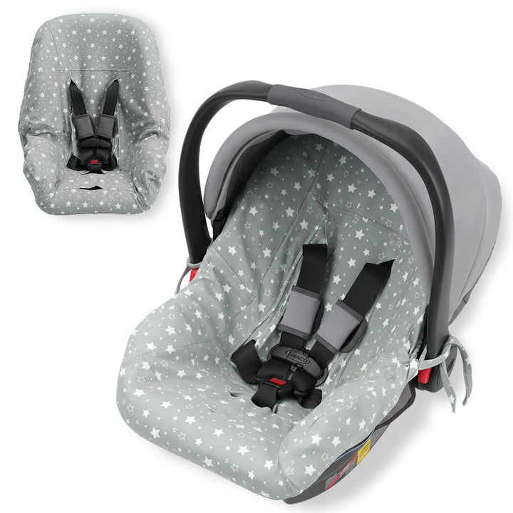 Orzbow Universal Bezug für Babyschale,Schutzbezug aus 100% Baumwolle,Perfekter Passform für Babyscha