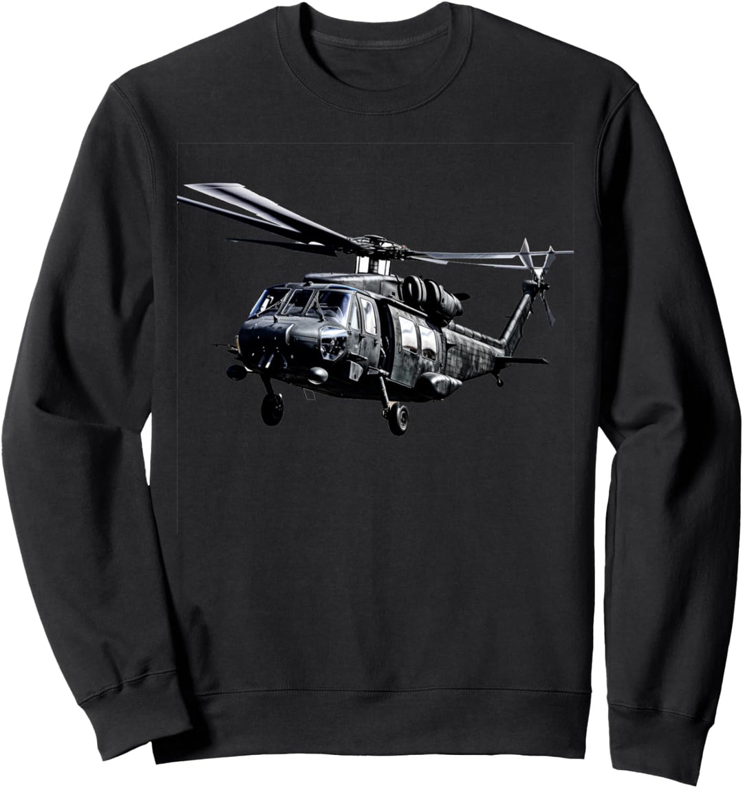 Blackhawk Hubschrauber | Militärgeschichte Buff Sweatshirt