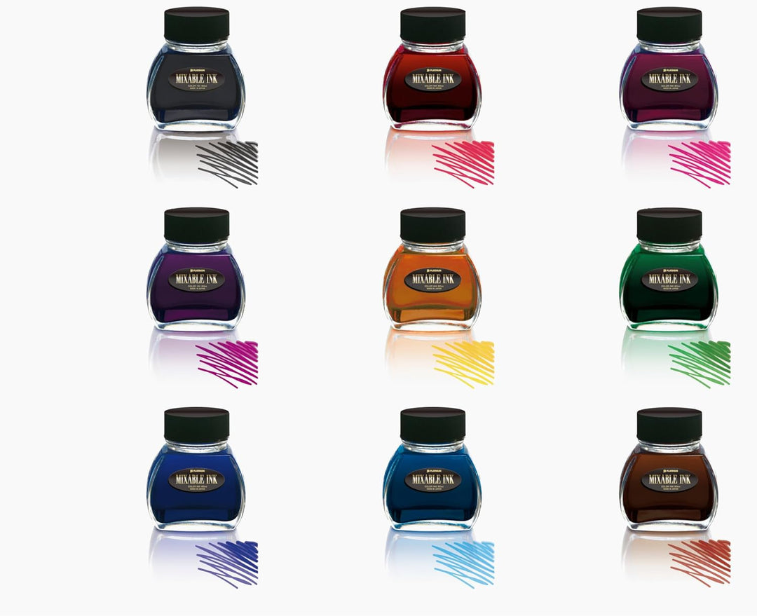 Platinum Mix Free Ink 60Ml Leaf Green