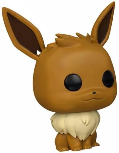 Funko Pop! Jumbo: Pokemon - Eevee - Evoli - Vinyl-Sammelfigur - Geschenkidee - Offizielle Handelswar