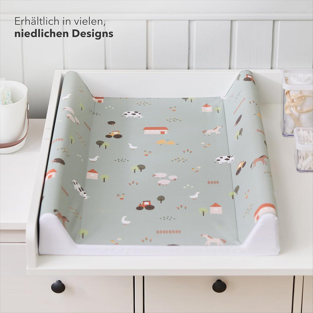 Rotho Babydesign Wickelauflage Keil (50 x 70 cm) Roadmap Roadmap 50 x 70 cm, Roadmap 50 x 70 cm
