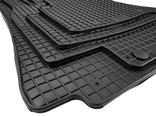 Kfzpremiumteile24 Gummimatten Kompatibel mit A-Klasse W169 Baujahr 09/2004-08/2012 Premium Fussmatte