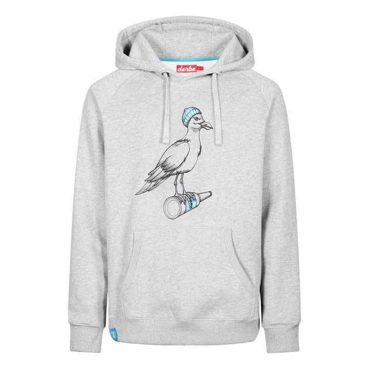 derbe Sturmmöwe Mono - Hoodie M Grey Melange, M Grey Melange
