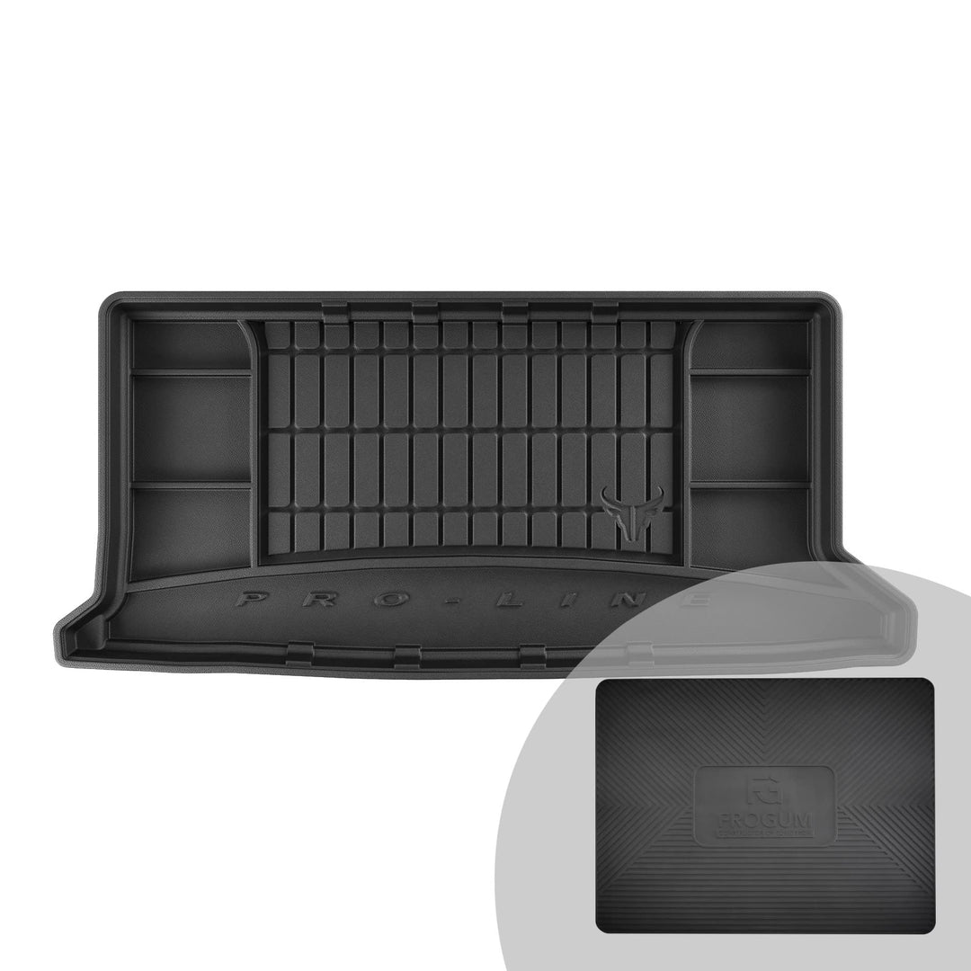 FROGUM ProLine 3D Gummimatte Exklusive Auto Kofferraummatte Kofferraumwanne für Ford Ka II 2008-2016