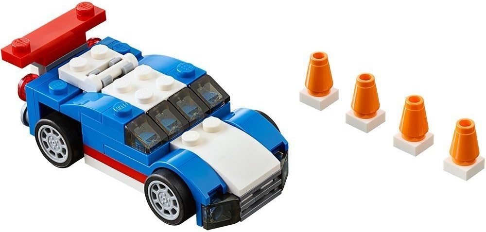 LEGO Creator 31027 - Rennwagen, blau