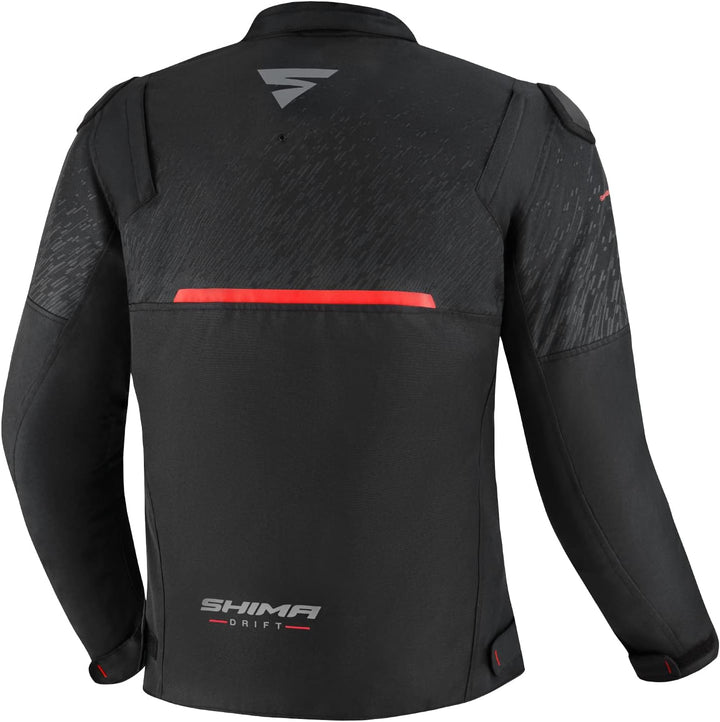 SHIMA DRIFT Motorradjacke Herren | Leichte, Atmungsaktive Sommer Mesh Motorcycle Stadt Textiljacke M