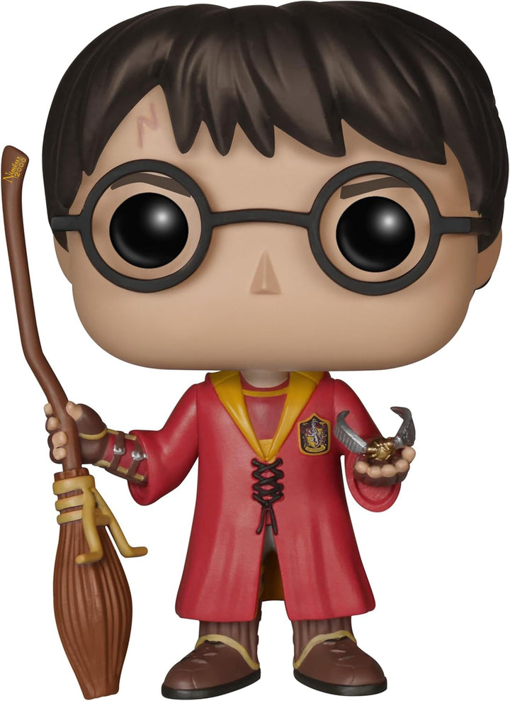 Funko Pop! Vinyl: Harry Potter: Quidditch Harry - Vinyl-Sammelfigur - Geschenkidee - Offizielle Hand