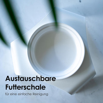 LucyBalu® Ergonomischer Katzennapf erhöht | Erhöhter Futternapf für Katzen | Ergonomischer Fressnapf