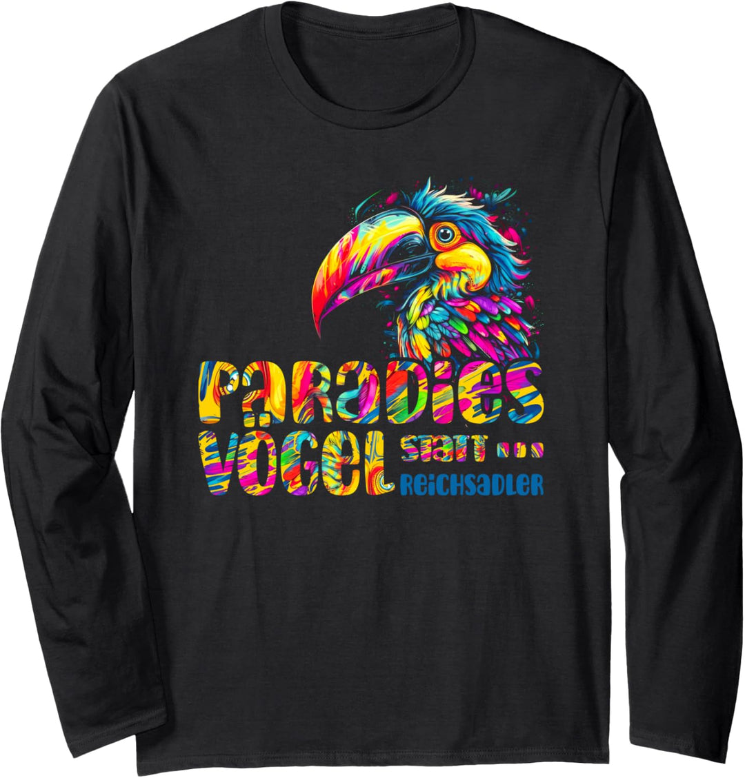 Paradiesvögel statt Reichsadler, LGBTQ Anti Rassismus Langarmshirt