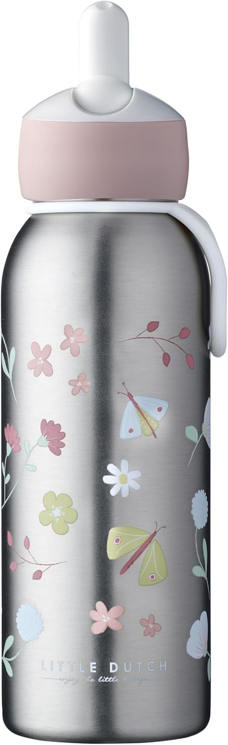Mepal - Thermoflasche Flip-Up Campus - Isolierte Trinkflaschen Little Dutch - Edelstahl Thermosflasc