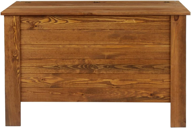 Truhe Holzkiste Sitztruhe Wäschetruhe Schatzkiste Piratentruhe Serie B (B-13, Braun) B-13 Braun, B-1