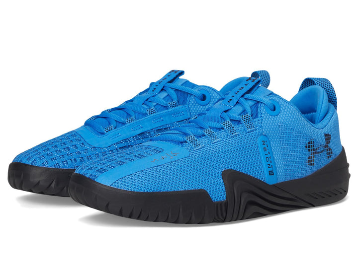 Under Armour Herren Reign 6Sneaker 45 EU Midnight Navy Morph Green White, 45 EU Midnight Navy Morph