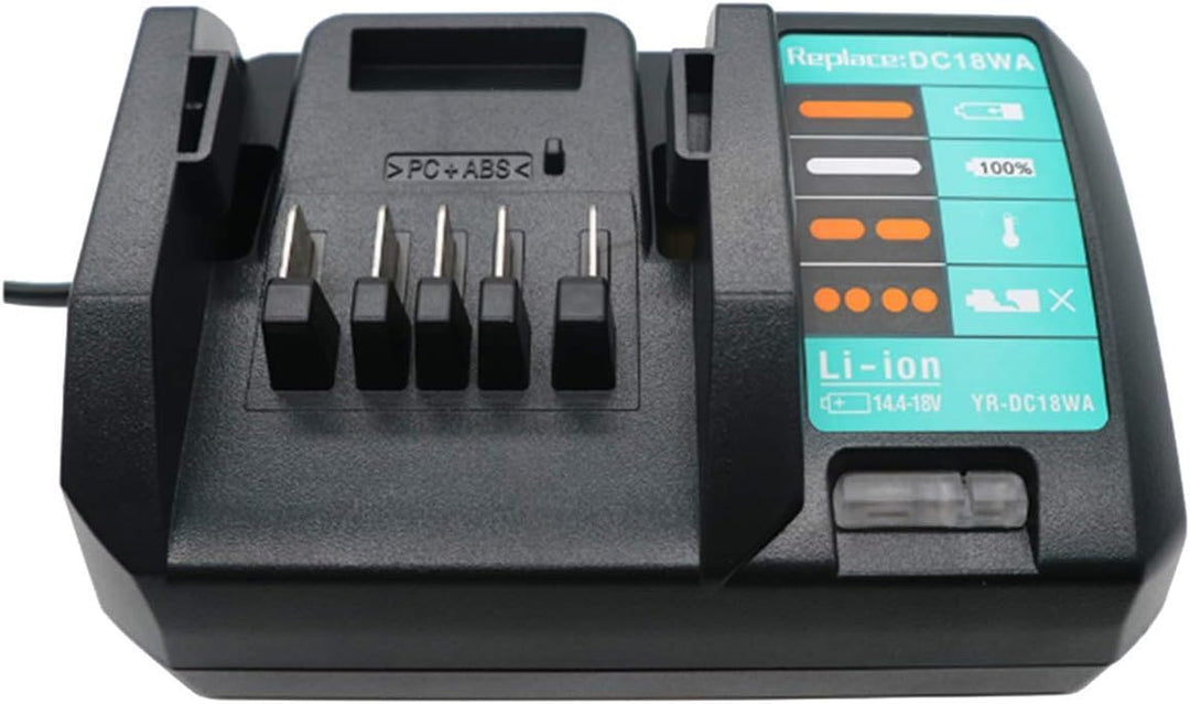 DC18WA Ladegerät für Makita 14.4V - 18V Elektrowerkzeug Akku BL1413G BL1440G BL1813G BL1820G BL1830G