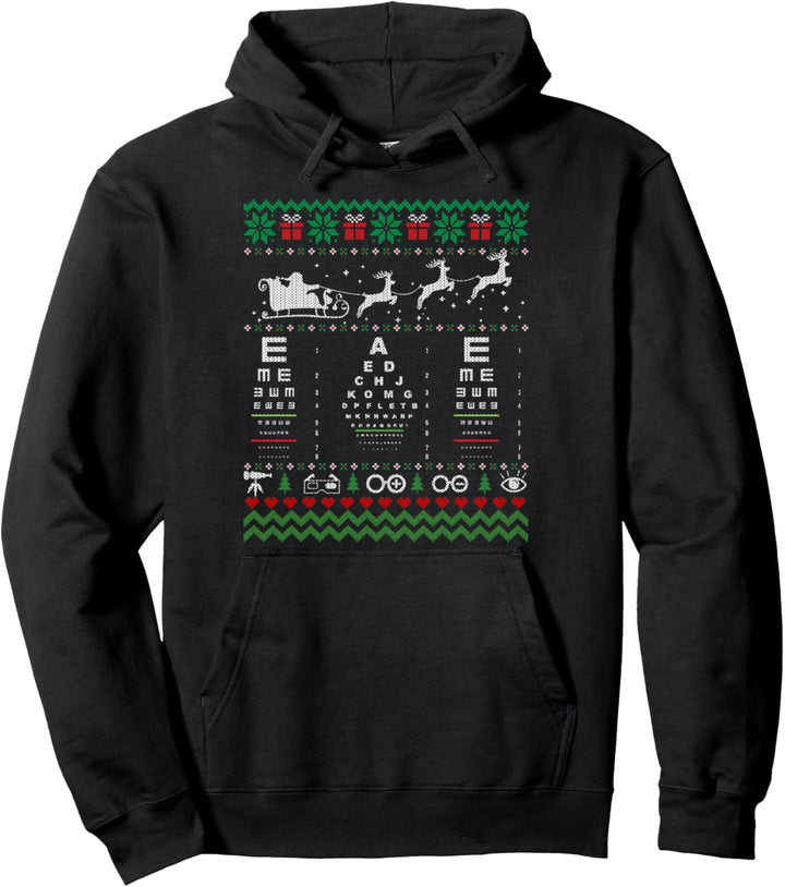 Optiker Hässlicher Weihnachtspullover Xmas Damen Herren Pullover Hoodie