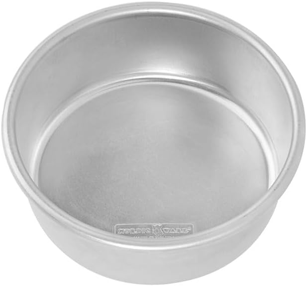 Nordic Ware Naturals Aluminium-Backform, silberfarben, 15 cm (6 Zoll), rund