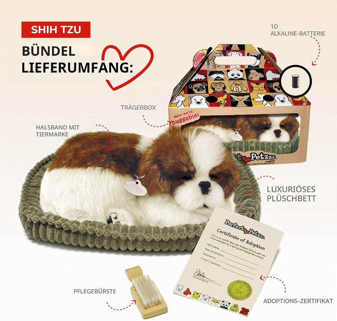 Perfect Petzzz 4924 – Plüsch – Hund Shih Tzu