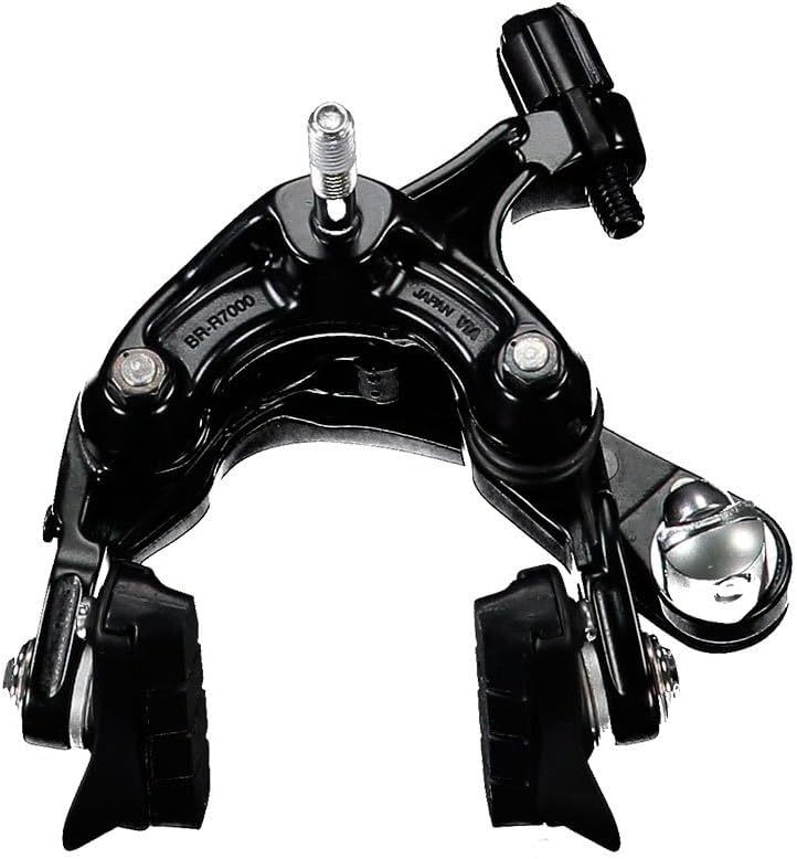 SHIMANO 105 BR-R7000 Rennbremse (Vorderrad | ohne Hebel | 51mm) Schwarz, Schwarz