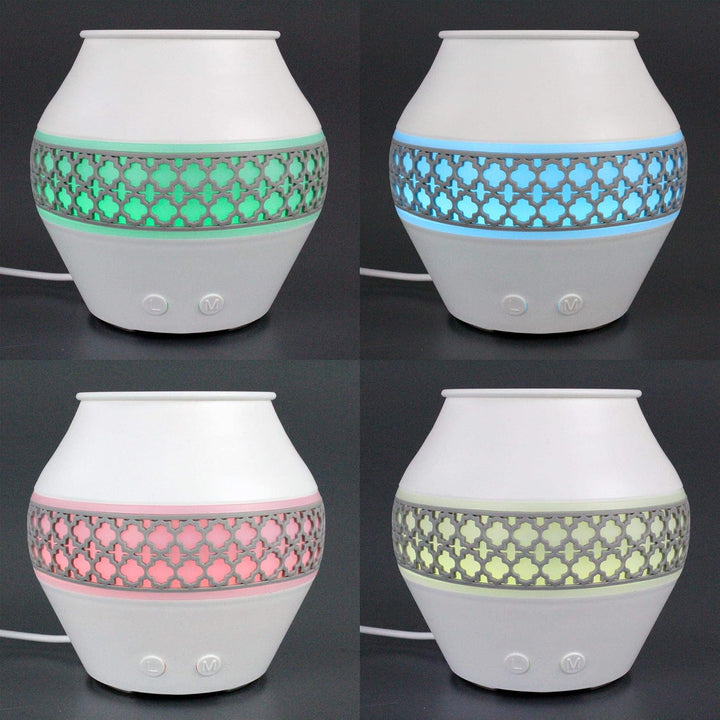 Aroma Diffuser mit LED Farbwechsel Duftlampe Aromalampe elektrisch Ultraschal Aroma Vernebler Humidi