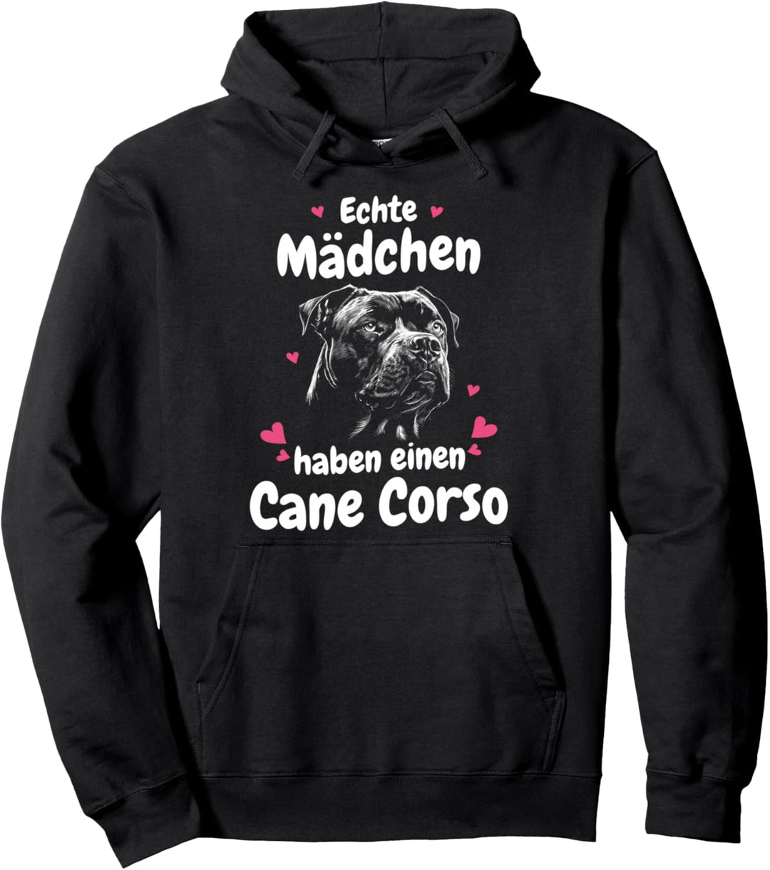 Cane Corso Hund Echte Mädchen haben einen Cane Corso Pullover Hoodie
