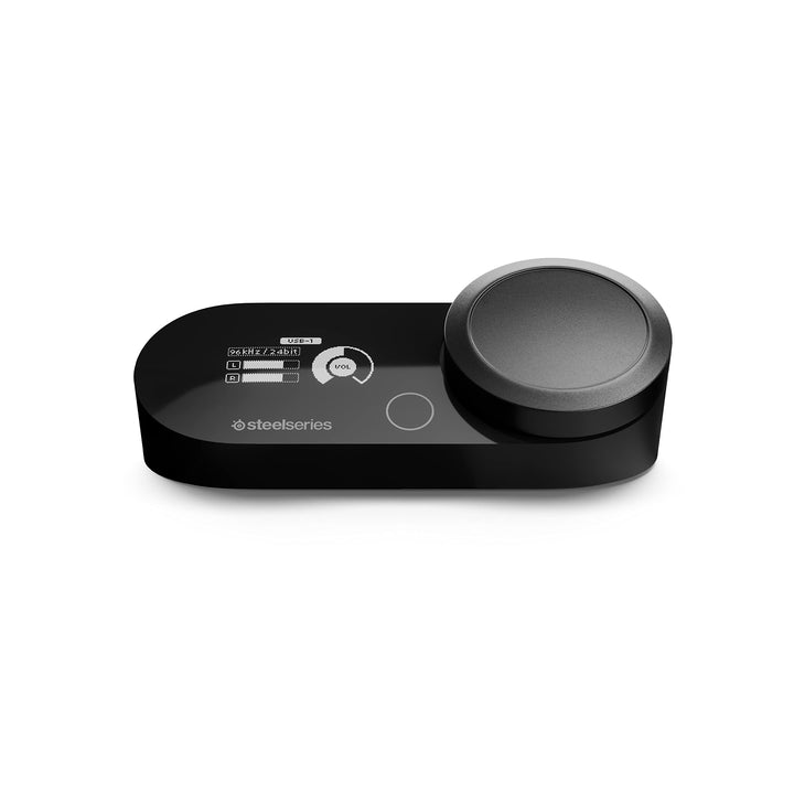 SteelSeries GameDAC Gen 2 Hi-Res Audio Amplifier - ESS Sabre Quad-DAC - AI Noise Cancellation - 360°