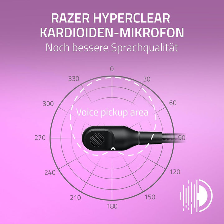 Razer Kraken Kitty V2 - Kabelgebundenes RGB-Headset mit Katzenohren (Reaktive Streaming-Beleuchtung,