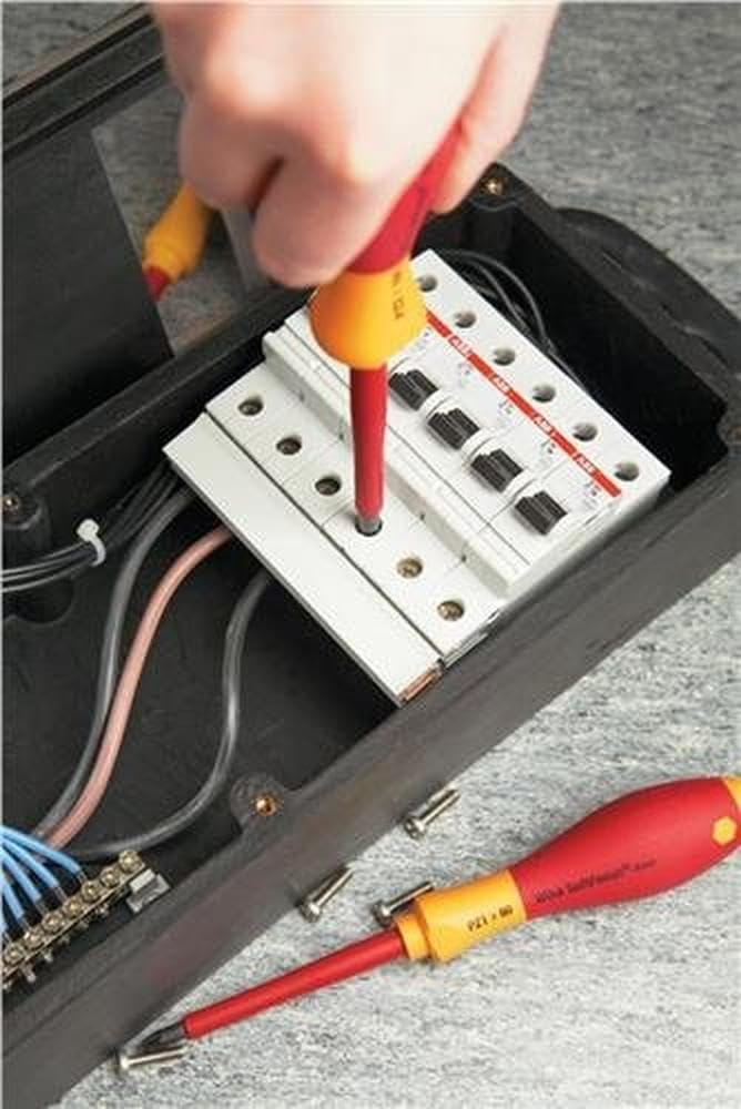 Wiha Schraubendreher SoftFinish® electric PlusMinus/Phillips (30715) SL/PH2 x 100 mm VDE geprüft, st