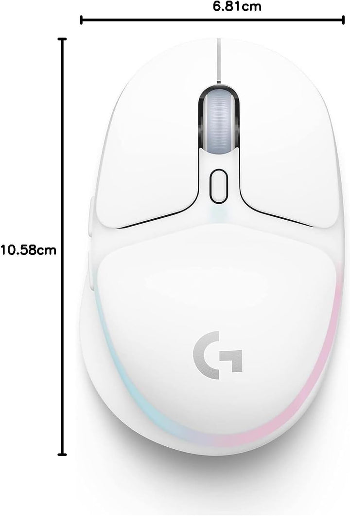 Logitech G705 kabellose Gaming-Mouse, Anpassbare LIGHTSYNC RGB-Beleuchtung, Kabellose Verbindung via