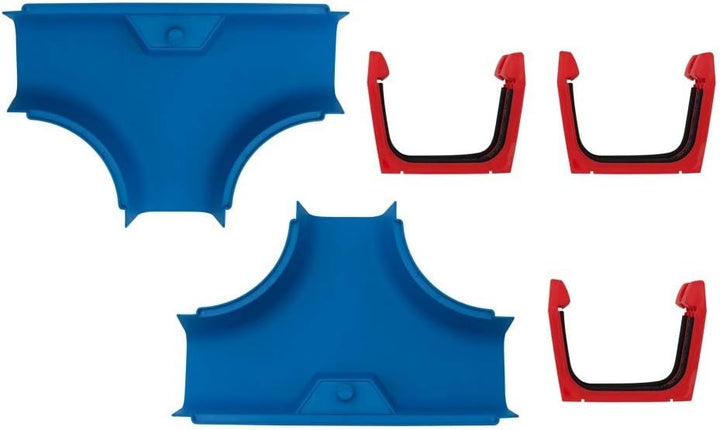 AquaPlay - T-Stück 2X - Erweiterungsset Wasserbahnen, 2 x T-Stück Elemente, 3 x Verbindungsklammern,