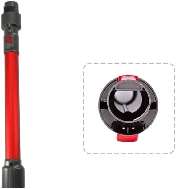 Trade-Shop Teleskoprohr Saugrohr ausziehbar 45cm-70cm Ersatz für Dyson SV10, SV10 Absolute, SV11 Ani