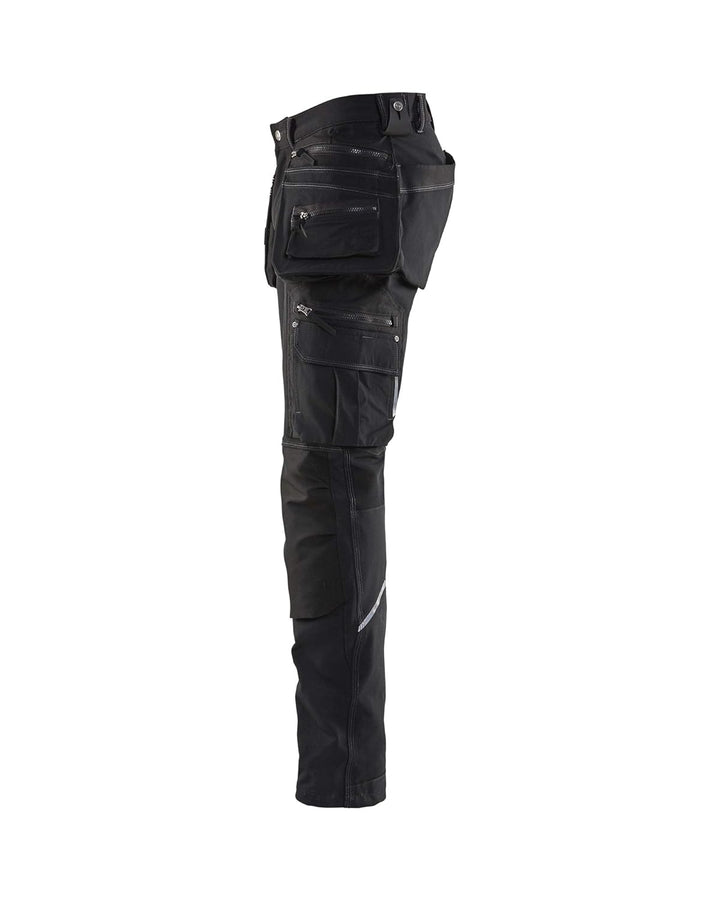 Blaklader 199816448699D104 X1900 Handwerker Arbeitshose 4-Wege-Stretch, Dunkel Marineblau/Schwarz, G