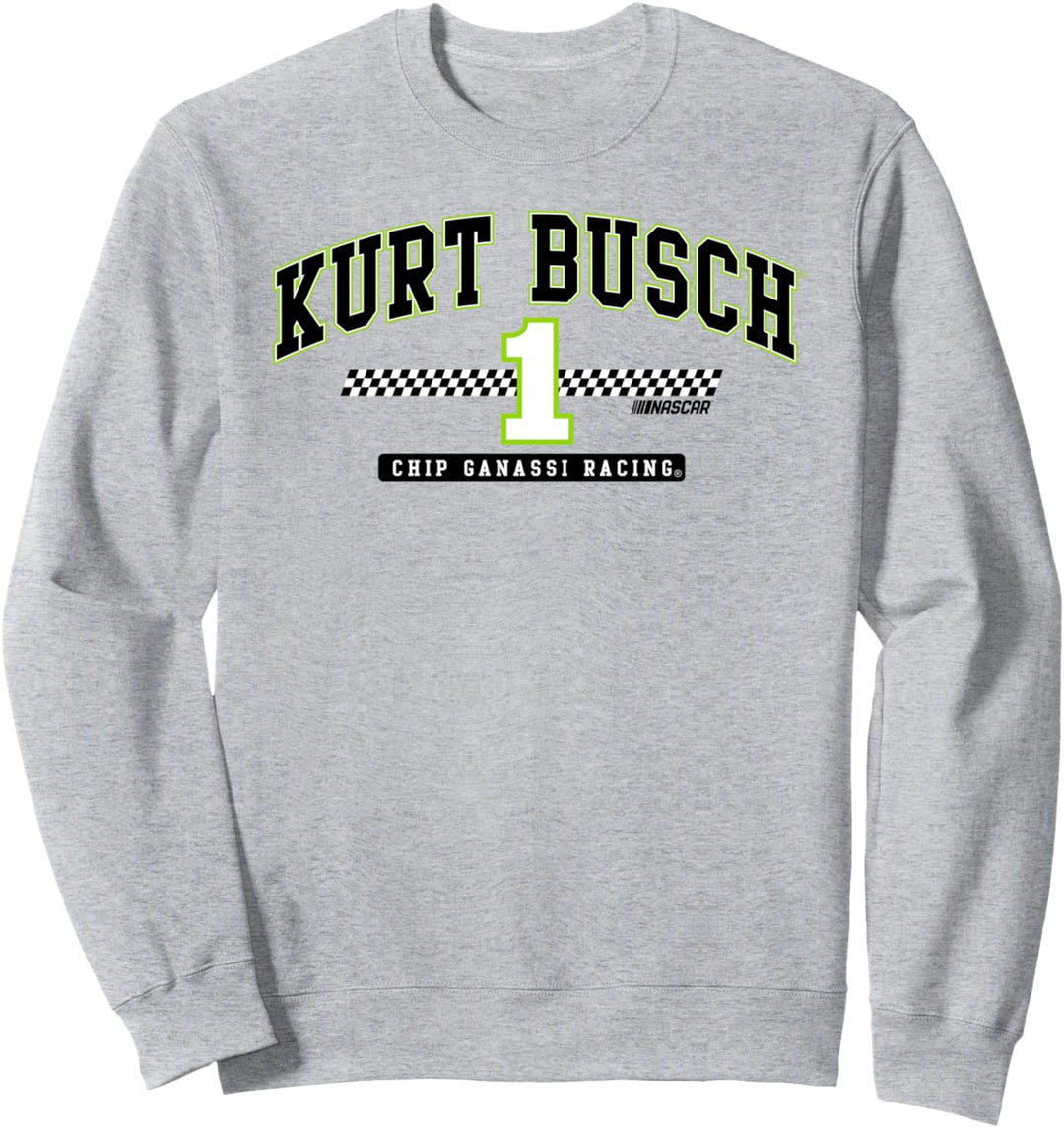 NASCAR - Kurt Busch - Knockout Flag Sweatshirt