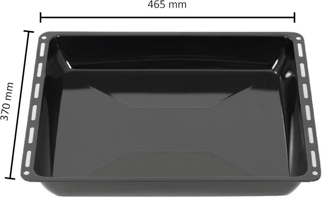ICQN 465 x 370 x 30 und 60 mm Backblech Set & 460 x 370 x 30 mm Backblech Set, Passend für Bosch Nef