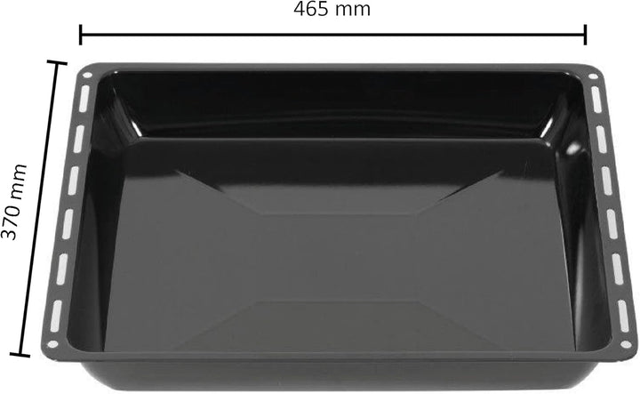 ICQN 465 x 370 x 30 und 60 mm Backblech Set & 460 x 370 x 30 mm Backblech Set, Passend für Bosch Nef