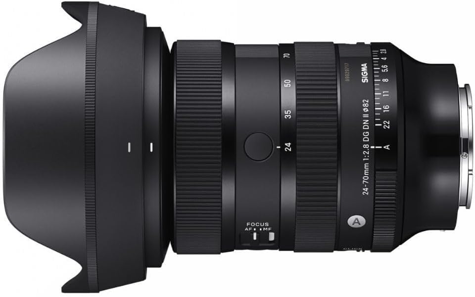 Sigma Art 2,8/24-70mm DG DN II Sony E- Mount, schwarz, Objektiv Nur Objektiv, Nur Objektiv