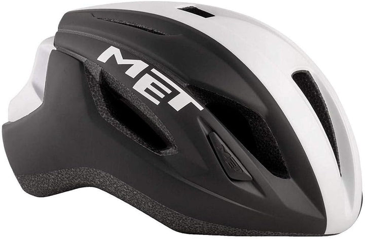 Met Fahrradhelm Strale schwarz weiss L (58-62) Unisex Erwachsene Mehrfarbig